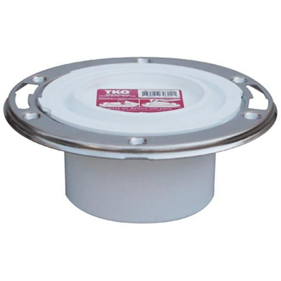884-PTM 3 in. PVC Hub Or Inside 4 in. Closet Flange