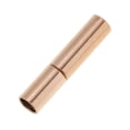 thumbnail image 2 of Fermoir à Baïonnette Plaqué pour Fabrication de Collier et Bracelet Ronds en Cuir, Apprêt 3,2 mm, 2 of 8