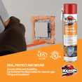thumbnail image 3 of Kraken Bond Extreme Orange Fire Block Foam, 24 oz Straw Polyurethane Sealant, 1 Pack, 3 of 6