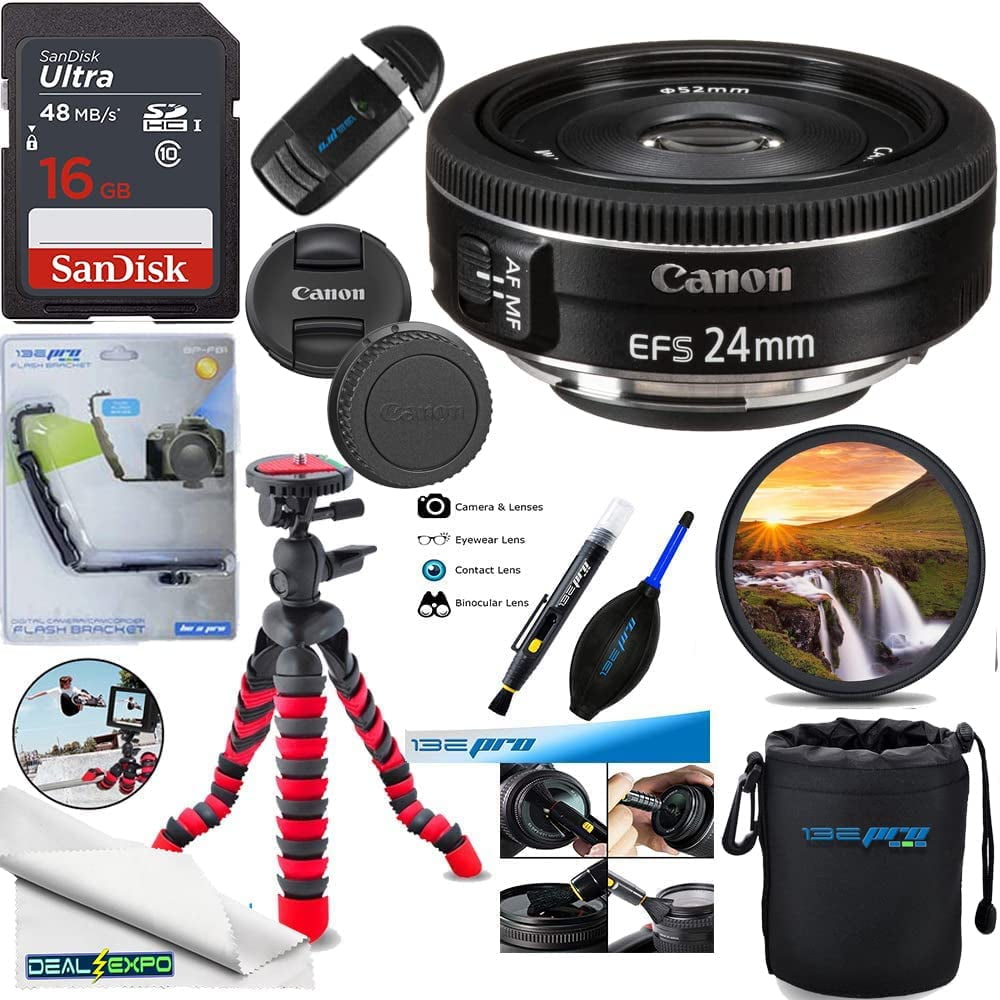 Canon EF-S 24mm f/2.8 STM Lens - Walmart.com