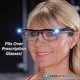thumbnail image 3 of Glasses with led light reading glasses magnifying glass magnifying HD, 3 of 4