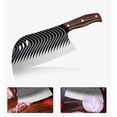 thumbnail image 1 of Cuchillos De Cocina Profesional Decarnicero Pesado De Hueso Acero Inoxidable, 1 of 4