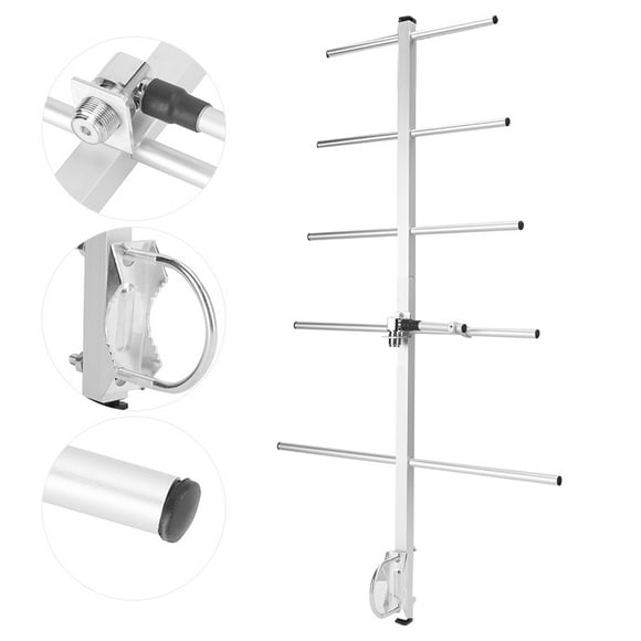 Antenna Portable Car Transceiver High Gain 11DBd Car Antenna for Radio UHF 430-450MHz Radio Antenna