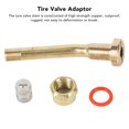 thumbnail image 3 of Tire Valve Stem, 20PCS Tire Valve Stem Copper Excellent Sealing Capacity Rust Prevention For Truck Trailer RV Weeder, 3 of 8