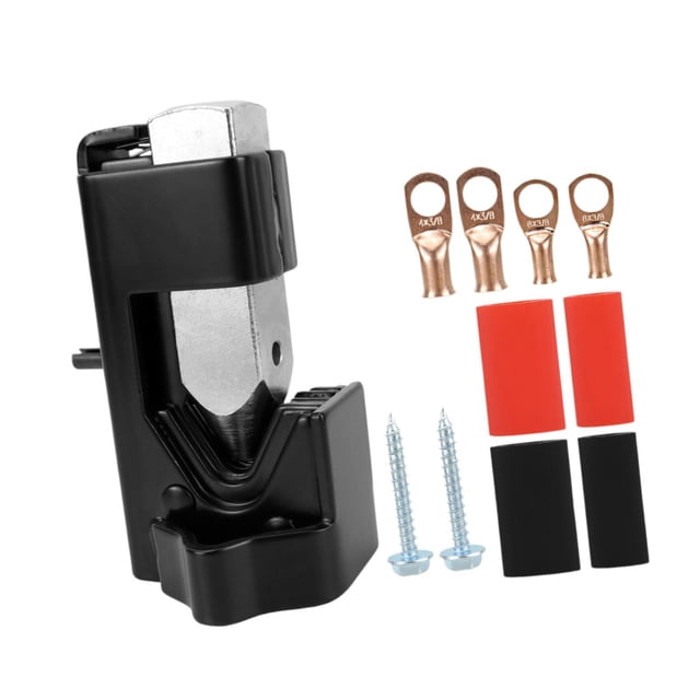 Bunblic Battery Cable Hammer Lug Crimper Tool for Wire Crimping Cables Terminal Black