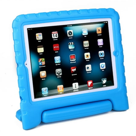 HDE iPad 2 3 4 Case for Kids - Rugged Heavy Duty Drop Proof Children Toy Protective Shockproof Cover Handle Stand for Apple iPad 2 3 4 (Best Ios Version For Ipad 2)
