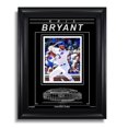thumbnail image 1 of Kris Bryant Chicago Cubs Engraved Framed Photo - Action Hit, 1 of 1
