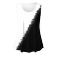 thumbnail image 3 of SHTXOZHI Women's Summer Sleeveless Tank Tops Trendy Crewneck Printed Shirts Casual Loose Tops, 3 of 6