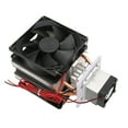 thumbnail image 1 of DC 12V Kit Thermoélectrique Peltier Système de Refroidissement, Module de Refroidissement Semi-Conducteur, Panneau d'Isolation, Alimentation, 2 Tubes Dissipateurs de Chaleur Échangeur Ensemble pour Mini, 1 of 8