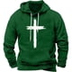 thumbnail image 2 of Sudadera con capucha para hombre, estilo casual, con estampado de la antigua Grecia, para deportes, blusa de poliéster., 2 of 3