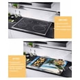 thumbnail image 3 of nqOlkjepod Large Induction Cooktop Protector Mat 28.5"x20.5", Coastal Tropical Stove Top Covers for Electric Stove, Blue Sky Coconut Tree Summer Beach Stove Burner Cover Mats, Glass Top Stove Cover, 3 of 8
