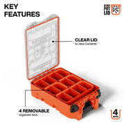 Klein Tools MODbox Component Box, Half Width