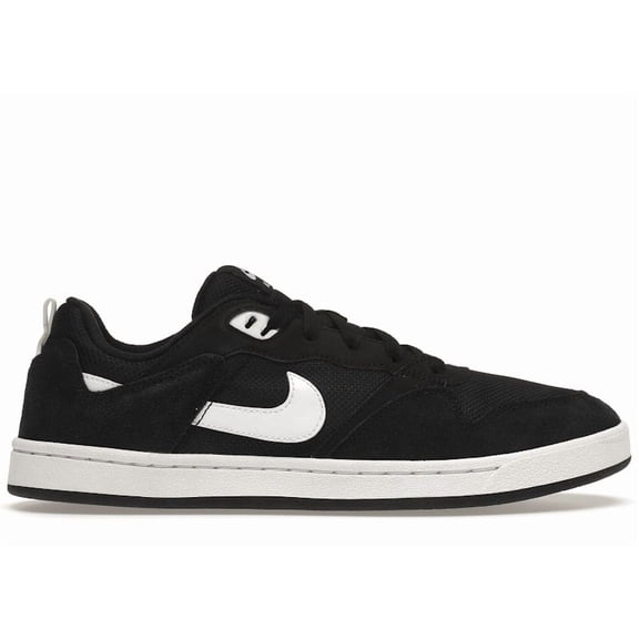Nike Men's SB Alleyoop Black White Skateboarding Shoes, from StockX