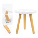 thumbnail image 3 of Maceta de soporte de madera Rack de madera maceta Balcón Patio Planta Soporte HOMEMAXS 13701880-MX, 3 of 6