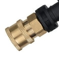 thumbnail image 3 of High Pressure Snow Washer Hose Adapters 1/4inch Quick Disconnect Connector Foam Nozzle Power Washer Fitting Washer Hose Replacements for Lavor, 3 of 5