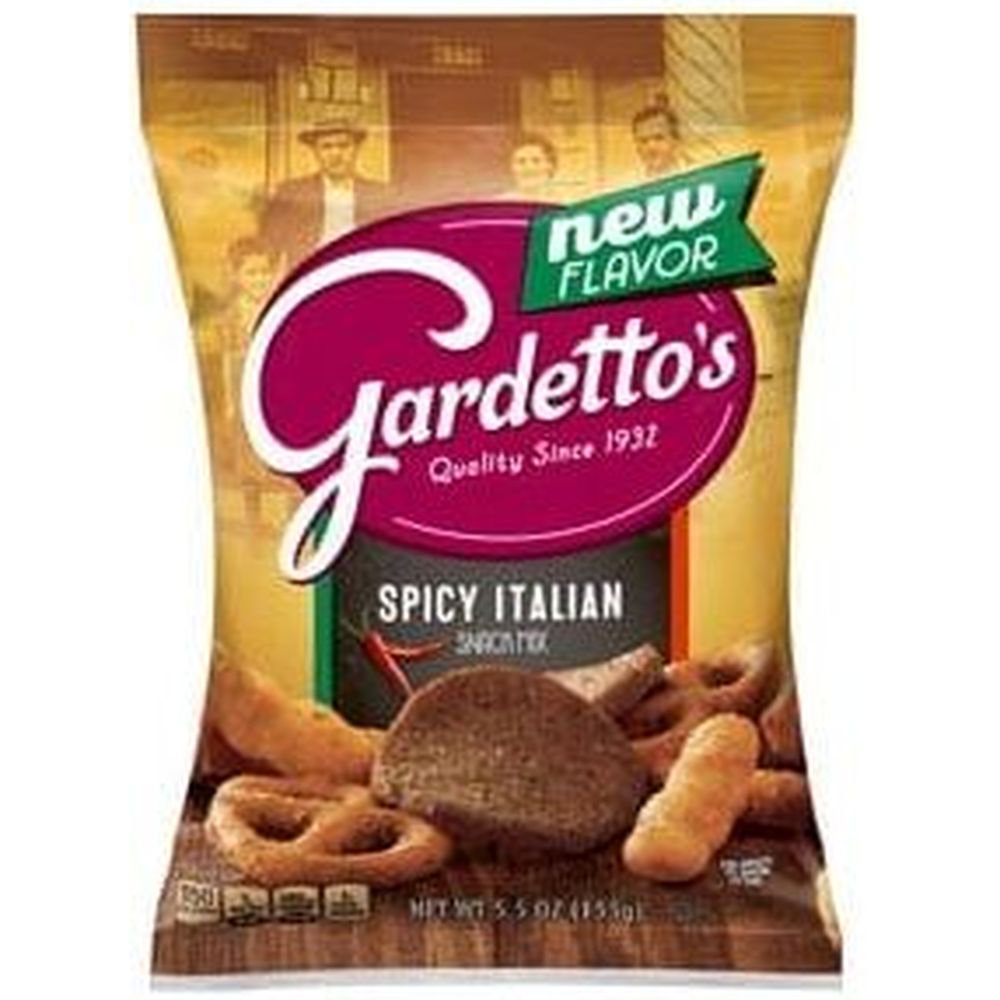 Gardettos Spicy Italian Snack Mix, 5.5 Ounce 7 per case.