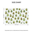thumbnail image 2 of Placemats Set of 4 / 6, Avocado Friends Placemats for Dining Table Indoor/Outdoors Heat Resistant Washable Placemats 18" x 12", 2 of 8