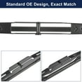 thumbnail image 5 of Unique Bargains Car Rear Windshield Wiper Blade Replacement for Hyundai Tucson 2004-2010 for Kia Sportage 2004-2010 Black, 5 of 6