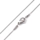 thumbnail image 1 of 10 collares de cadena serpentina de acero inoxidable 304 para hombres y mujeres. Color acero inoxidable., 1 of 3
