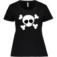 thumbnail image 3 of Inktastic Skull Design Women's Plus Size T-Shirt, 3 of 5