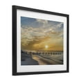 thumbnail image 3 of Stupell Industries Sunset Pier Photograph Black Framed Print Under Glass, design by Mike Calascibetta, 13 x 16, 3 of 10