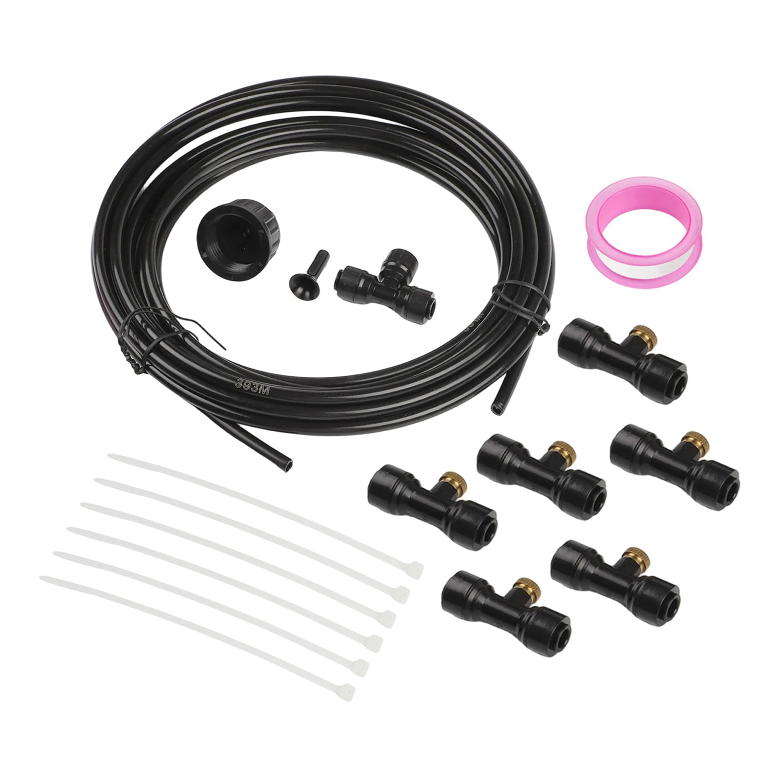 Outdoor Mist Cooling System: Low Pressure Mist For Garden And Drip Irrigation