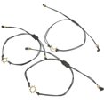 thumbnail image 2 of GOOHOCHY Pulsera de la amistad de 3 piezas, pulsera de metal para amigos, delicada cadena de muñeca para amigos., 2 of 8