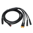 thumbnail image 3 of Lithium Battery Cable Connectors, Wear Resistant Strong Compatibility 1 To 5 Electric Bike Cable Plastic Rubber Easy Carry  For Electric Bike For Bike, 3 of 8