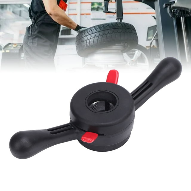 Quick Release Hub Wing Nut, ABS Material, Effortless Wheel Balancing, Quick Tire Changing Tool, for Ranger Wheel Balancer, Automotive Maintenance