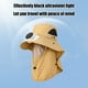 thumbnail image 5 of Gorra de ventilador con carga solar USB, ventilador giratorio desmontable, de algodón, transpirable, ideal para primavera, verano y otoño., 5 of 6