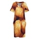 thumbnail image 3 of Tater Tot-vestido holgado de manga larga para mujer ropa de verano, 3 of 6