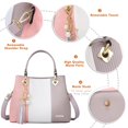 thumbnail image 4 of Bolso Pomelo Best con asa en la parte superior, a la moda, de piel, 4 of 8