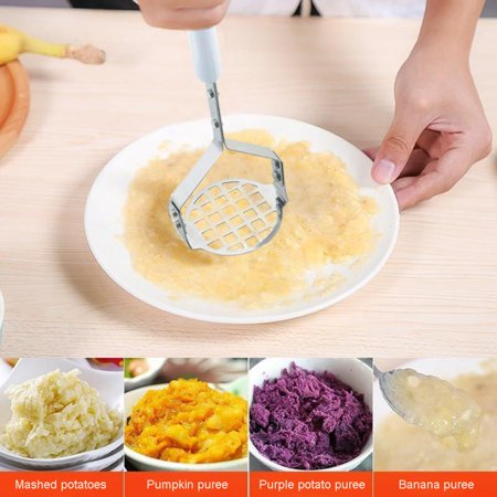 

Manual Masher Crush Press Maker Cooking Tools Stainless Steel Potato Masher Vegetable Fruit Kitchenware Kitchenware