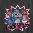 thumbnail image 3 of LOL OMG! Fashion Dolls - We're All Queens - Women's Short Sleeve Graphic T-Shirt, 3 of 5