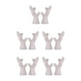 thumbnail image 1 of mmirethe 2pcs Easy To Install Antlers Sticker To Decorate Christmas Car Cute Waterproof white large 5Set, 1 of 6
