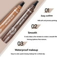 thumbnail image 5 of Crayon à Sourcils à Quatre Dents pour Femmes : Résistant à la Transpiration et Non Tachant avec un Design Sauvage à Quatre Têtes pour une Application Précise et Distinctive des Sourcils Liquides. 10ml, 5 of 5