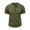 Army Green, variant on DPTALR Men's Solid Color Casual Round Neck Short Sleeve T-shirt,Blue, XXXL