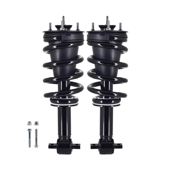 Pair of 2 Front Quick Complete Strut-Coil Spring For 2015-2020 Chevrolet Suburban 4WD