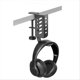 thumbnail image 1 of Desktop Computer Tablet Universal Storage Rack No Drilling Black, 1 of 5