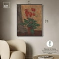 thumbnail image 5 of Cyclamen Canvas Vintage Farmhouse Wall Art by Art Remedy, Black Frame, 30" x 36", 5 of 7