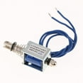 thumbnail image 3 of Mini imán eléctrico del solenoide del electroimán del marco del actuador push-pull DC24V shamjiam Electroimán de empuje, 3 of 8