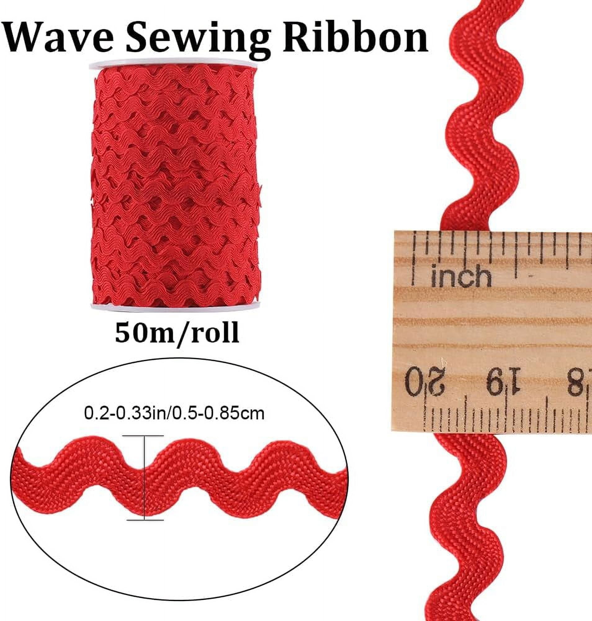 Ric Rac Red - 1 cm Ric Rac Red - 1 cm