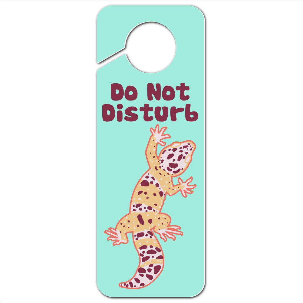 GRAPHICS & MORE Leopard Gecko Home Business Office Sign