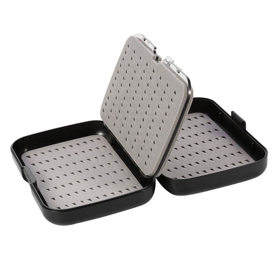Yosoo Dry Flies Fly Fishing Box Waterprooof Fishing Tackle Boxes Fishing Lure Boxes Hook Baits Box for Fly Fishing Flies(B)