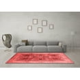 thumbnail image 3 of Ahgly Company Indoor Rectangle Oriental Red Industrial Area Rugs, 5' x 8', 3 of 4