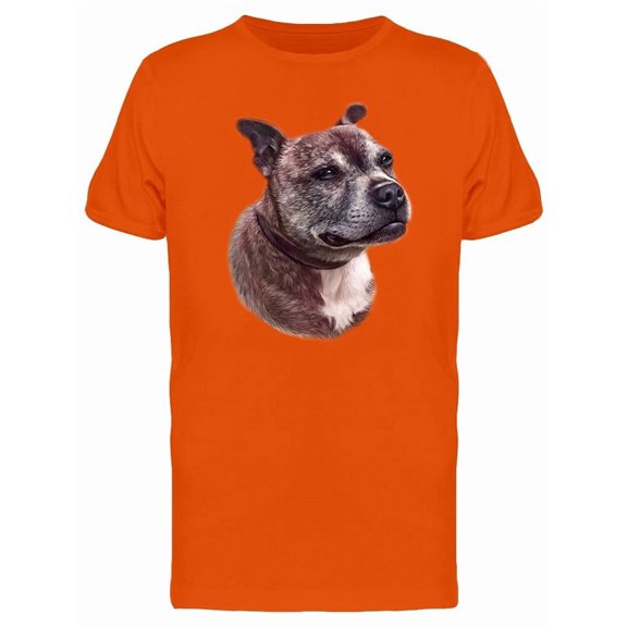 Staffordshire Bull Terrier Photo Tee Men's -Image by Shutterstock