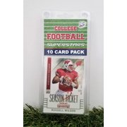 Wisconsin Football Team- (10) Card Pack College Football Different Wisconsin Superstars Starter Kit! Comes in Souvenir Case! Great Mix of Modern & Vintage Players for the Super Wisconsin Fan! By 3bros