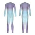 thumbnail image 1 of oqasdz Children's High Elasticity Quick Drying Woven Ski Function Compression Sweat Wicking Breathable And Warm Base Layer Gradient, 1 of 6
