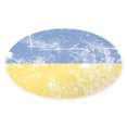 thumbnail image 1 of CafePress - Stand With Ukraine Sticker - Sticker (Oval), 1 of 1