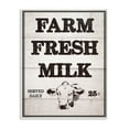 thumbnail image 2 of The Stupell Home Decor Collection Farm Fresh Milk Vintage Sign Wall Plaque Art, 10 x 0.5 x 15, 2 of 4